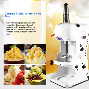 Máquina para hacer hielo raspado Snowflake, máquina para hacer hielo triturado, máquina para raspar hielo en bloques - Product Image 5