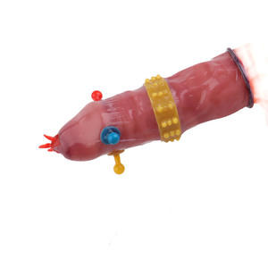 <span class=keywords><strong>Préservatifs</strong></span> de stimulation clitoridienne de forme spéciale, plaisir en couple, lot de 6, design floral grand format, <span class=keywords><strong>préservatifs</strong></span> à picots, 100% étanches, boîte cadeau - Product Image 1