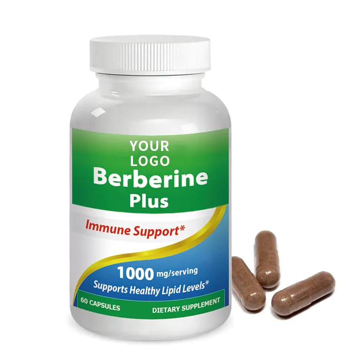 영양 보충교재 혈당을 위해 좋은 유기 Berberine 캡슐
