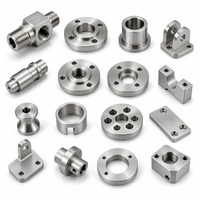 Pièces industrielles usinées sur mesure par CNC, fournisseur OEM, précision 0,005 mm, ISO 9001, rugosité de surface Ra 1,6 µm pour l'usinage de l'acier inoxydable