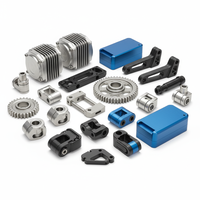 Composants de cadre de vélo électrique à double moteur usinés avec précision CNC et pièces de performance personnalisées en aluminium pour vélos électriques