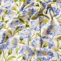 Tissu en rayonne tissé uni, doux et respirant, 100 % viscose, challis tissé pour robe, jupe, chemise, blouse et vêtements