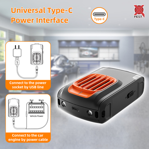 2025 New arrivals dưới mui xe động vật Repellent xe động vật gặm nhấm siêu âm rat răn đe Chaser xe điện tử xe Mart Repeller - Product Image 6