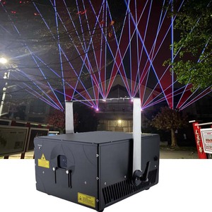 Laser à faisceau couleur pleine puissance, classe IV, animation 3D, 25/31W, lumière laser de scène DJ pour théâtre, discothèque, événement, mariage, bar, club, fête, spectacle - Product Image 3
