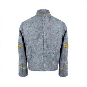 Chaqueta de Estilo Civil para Hombre, 100% Lana, Cierre de un Solo Botón, Uniforme Histórico, Traje de Invierno - Product Image 3