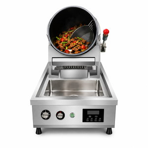 Máquina Comercial de Cocina a Gas LPG con Remojo Automático, Wok Inclinable de Acero Inoxidable para Restaurante - Product Image 1