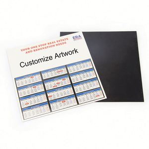 Imanes Promocionales Personalizados para Calendarios Inmobiliarios, Publicidad para Agentes Inmobiliarios, Calendario Magnético 2026 para Refrigerador - Product Image 3