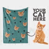 Couverture en peluche de flanelle d'animaux imprimée par sublimation numérique personnalisée en gros Cadeau de Noël chaud et doux pour les enfants pour le lit