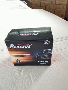 Batería de Motocicleta AGM Libre de Mantenimiento YTX4L-BS 12V 4Ah, Lista para Usar, para Scooter Wave YBR125, Batería de <span class=keywords><strong>Moto</strong></span> <span class=keywords><strong>Aki</strong></span> - Product Image 2