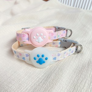 Collier pour chat imperméable avec motif réfléchissant lumineux, sans support de suivi <span class=keywords><strong>GPS</strong></span>, avec laisse rétractable pour <span class=keywords><strong>chien</strong></span> et chat - Product Image 1
