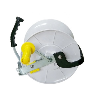 Enrouleur à engrenages en plastique <span class=keywords><strong>pour</strong></span> clôture électrique 3:1, câble métallique, clôture <span class=keywords><strong>pour</strong></span> bétail, monté à la main - Product Image 4