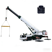 Grue mobile hydraulique RC Eyewhale 1/14 à 6 essieux, camion-grue géant de 5 m de long