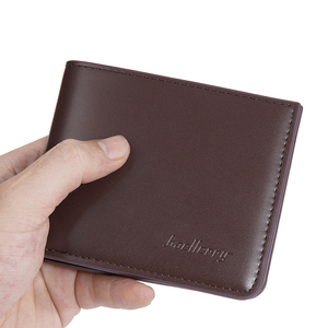 Baellerry Men's Ultra-Thin Multi-Functional <strong>Wallet</strong> Fashionable Minimalist Short Horizontal Design <strong>Money</strong> Clip PU Credit <strong>Cards</strong> - Product Image 3