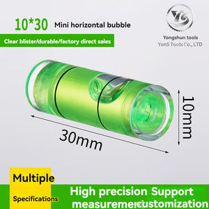 Mini niveau à bulle acrylique de haute précision niveaux à bulle transparents cylindriques outils de mesure suspendus - Product Image 5