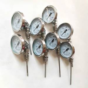 Wss 481 581 Bimetallic Thermometer Stainless Steel Analog Display Remote Transmission Temperature Instrument - Product Image 2