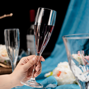 Party Wedding New Years Eve Party Supplies Hard Plastic <strong>Champagne</strong> Wine Glasses Drinking <strong>Champagne</strong> <strong>Flute</strong> - Product Image 2