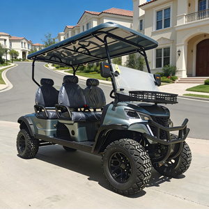 Voiturette de golf électrique puissante pour 6 passagers, véhicule utilitaire pour terrain de golf - Product Image 2