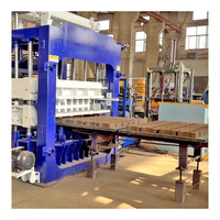Presse hydraulique automatique complète HF QT15-15 pour la production de briques creuses en béton et de pavés