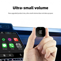 Adaptador Inalámbrico CarPlay 2 en 1, Conexión por Cable a Inalámbrica, BT 5.2, WiFi Dual, 1 Año de Garantía, para IOS 10+ y Android Auto, Universal para Estéreo de Auto