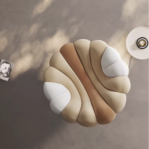 <span class=keywords><strong>Poltrona</strong></span> Singola Minimalista Italiana di Design a Petalo Schienale Ergonomico Poltroncina d'Arredo per Appartamento Sala da Pranzo Soggiorno Hotel - Product Image 5