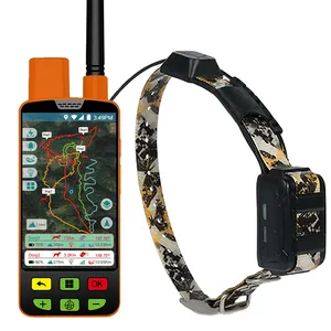 Báo động vật nuôi GPS theo dõi cổ áo con chó theo dõi thiết bị một ổ đĩa một VHF/4 gam thu phát sức khỏe vật nuôi Tracker với GPS