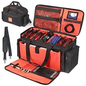 Estuche de Transporte de Viaje para Electrónicos, Organizador de Almacenamiento, Bolsa de Eva con Cremallera, Muestra Gratuita - Product Image 6