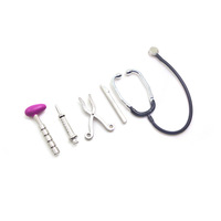 1:12 Accessoires de maison de poupée Mini appareils médicaux Stéthoscope Simulation Stéthoscope Modèle