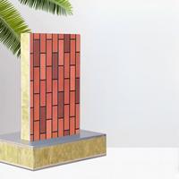 Panneau d'isolation en EPS décoratif personnalisable avec revêtement en pierre