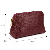 Sac de rangement portable en cuir végétalien pour tuiles de Mahjong avec fermeture éclair, pochette pour tuiles de Mahjong, sac de voyage pour Mahjong, accessoires de Mahjong