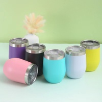 Ensemble de tasses à thé Yerba Mate en acier inoxydable à double paroi, tasses à café, tasse à thé Mate avec couvercle, cuillère, paille, filtre à tête bombilla, brosse
