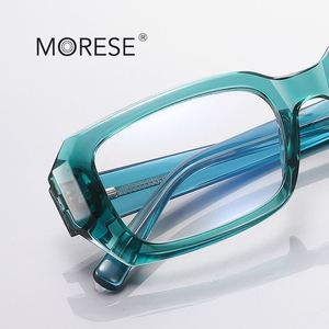 XINLI2154 Gafas de Lectura Rectangulares TR90 para Mujer, Montura Gruesa con Ajuste Cómodo - Product Image 2