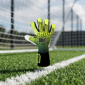 Meilleurs gants de gardien de but de football respirants en gros, protection personnalisée, service OEM, sangle amovible avec logo en caoutchouc - Product Image 4