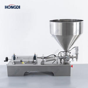 Máquina de llenado de líquidos semiautomática de mesa para jabón de manos, desinfectante de manos y botellas de champú - Product Image 6