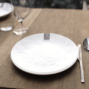 Cheap <strong>Small</strong> Round White Melamine <strong>Dinner</strong> <strong>Plates</strong> for Restaurant - Product Image 2
