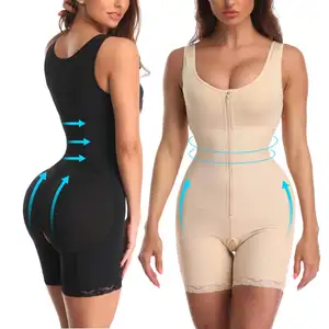 Ladymate ODM/OEM moldeador de cuerpo completo con elevador de gluteos tummy control shaperwear fajas colombianas post chirurgia