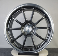 Jantes forgées style Advan RZ-DF de 17 et 18 pouces, 5x114.3, à profil profond et multi-branches, pour Honda S2000 AP1 AP2 Civic Type R