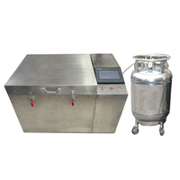 Machine de congélation de sperme et d'embryon de système de congélation de sperme animal d'instrument vétérinaire pour le sperme congelé de porc