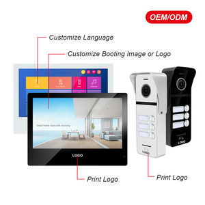 Nhà Thông Minh Giải Pháp 1 ngoài trời trạm 1 trong nhà màn hình video cửa điện thoại làm việc với thiết bị quản lý xây dựng liên lạc - Product Image 6