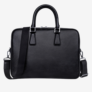 Tùy Chỉnh Chất Lượng Cao Thiết Kế Thời Trang Bò Thật Saffiano Da Của Nam Giới Cặp Với Nhãn - Product Image 1