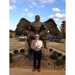 Escultura de estatua conmemorativa de bronce personalizada de Ángel y <span class=keywords><strong>soldado</strong></span> - Product Image 3