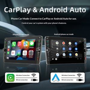 Écran large 9 pouces Allwinner 2-en-1, GPS <span class=keywords><strong>Android</strong></span> embarqué, WiFi, Internet, image HD de recul, tout-en-un sans fil - Product Image 2