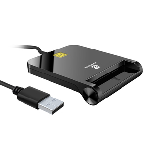 Zoweetek EMV <span class=keywords><strong>cac</strong></span> ID IC Sis thông minh đầu đọc thẻ Nhà Văn ISO 7816 USB chip không có trình điều khiển cần thiết cho tín dụng ngân hàng & ATM thanh toán - Product Image 1