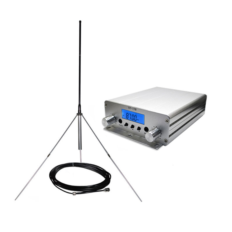 STRF ST-15B 1.5W/15W Baixa Potência FM Transmitter DIY 87MHz-108MHz ajustável estação Radio Broadcasting