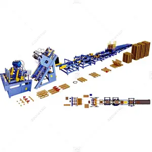 Full auto Wood Pallet Nailing Production line for Euro pallet