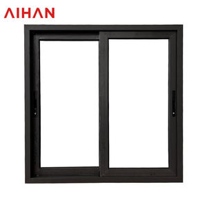 AIHAN Marco Delgado moderno Ventana corredera de aluminio Vidrio grande <span class=keywords><strong>para</strong></span> Vista máxima Patrón de apertura horizontal - Product Image 3