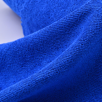 50 Stück/Rolle 40*40cm Blaues Mikrofaser-Reinigungstuch für Auto-Detailing, Haushalt und Glasreinigung, Einweg-Perlwebstoff, geschlossener Schlaufen-Rollfaden