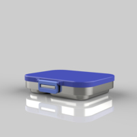 Boîte à lunch pour enfants de style bento, compatible lave-vaisselle, matériaux alimentaires chauffables, avec impressions étanches pour le stockage et le transport