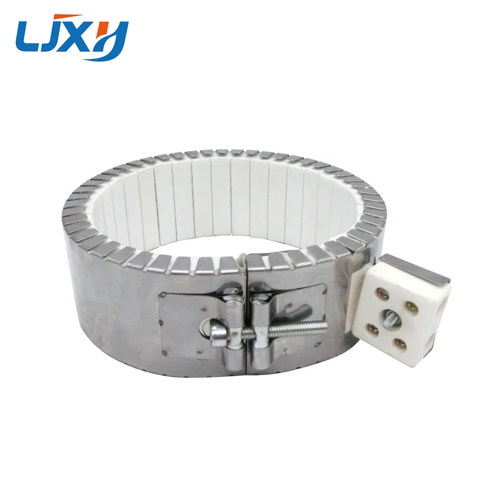 110V 220V 380V Band Heaters Ceramic Stainless Steel Heating Element 100x100mm/120x100mm/150x100mm 1400W/1700W/2100W Band Heating