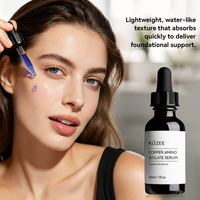 Sérum Visage Anti-Âge et Anti-Rides au Collagène et Acides Aminés de Cuivre GHK-Cu, Hydratant et Nourrissant, Prix de Gros