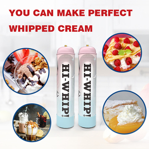 Hiwhip 640g/2000g Kem sạc cho Whipped Kem 0.95L công cụ món tráng miệng Kem whips - Product Image 4
